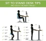 Thumbnail 72-inch Electric Height Adjustable Standing Desk — Standing Desk, Bush Business Furniture