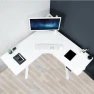 Thumbnail Electric Corner L-Shaped Standing Desk — Standing Desk, VIVO