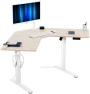 Thumbnail Electric Corner L-Shaped Standing Desk — Standing Desk, VIVO
