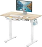 Thumbnail Electric Height Adjustable Standing Desk with Drawer, Memory Preset and Cable Management Tray — Standing Desk, SHW
