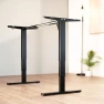 Thumbnail Electric Stand Up Desk Frame with Memory Touch Pad — Standing Desk, VIVO