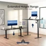 Thumbnail Electric Stand Up Desk Frame with Memory Touch Pad — Standing Desk, VIVO