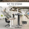 Thumbnail Electric Stand Up Desk — Standing Desk, VIVO