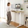 Thumbnail Electric Standing Desk Adjustable Height 48 x 24 Inch — Standing Desk, VVENACE