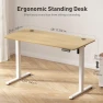 Thumbnail Electric Standing Desk Adjustable Height 48 x 24 Inch — Standing Desk, VVENACE
