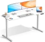 Thumbnail Electric Standing Desk Adjustable Height 48 x 24 Inch — Standing Desk, VVENACE
