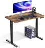 Thumbnail Electric Standing Desk Adjustable Height 48 x 24 Inch — Standing Desk, VVENACE