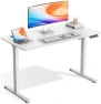 Thumbnail Electric Standing Desk Adjustable Height 48 x 24 Inch — Standing Desk, VVENACE