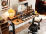 Thumbnail Electric Standing Desk with Dual Drawers — Standing Desk, BANTI