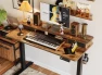 Thumbnail Electric Standing Desk with Dual Drawers — Standing Desk, BANTI