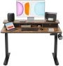 Thumbnail Electric Standing Desk with Dual Drawers — Standing Desk, BANTI