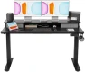 Thumbnail Electric Standing Desk with Dual Drawers — Standing Desk, BANTI