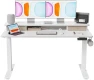 Thumbnail Electric Standing Desk with Dual Drawers — Standing Desk, BANTI