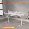 Thumbnail Electric Standing Desk with Keyboard Tray — Standing Desk, WALKINGDESK
