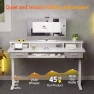 Thumbnail Electric Standing Desk with Keyboard Tray — Standing Desk, WALKINGDESK