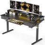 Thumbnail Electric Standing Desk with Keyboard Tray — Standing Desk, WALKINGDESK