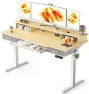 Thumbnail Electric Standing Desk with Keyboard Tray — Standing Desk, WALKINGDESK