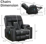 Thumbnail Extra Wide Lift Chair with Heat and Massage — Massage Chairs, Bonzy Home