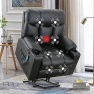 Thumbnail Extra Wide Lift Chair with Heat and Massage — Massage Chairs, Bonzy Home