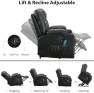 Thumbnail Extra Wide Lift Chair with Heat and Massage — Massage Chairs, Bonzy Home