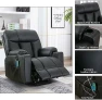 Thumbnail Extra Wide Lift Chair with Heat and Massage — Massage Chairs, Bonzy Home