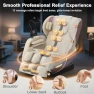Thumbnail Full Body Massage Chair and Recliner with Zero Gravity, Wood Grain Leather — Massage Chairs, yewglen
