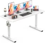 Thumbnail Height Adjustable Electric Stand up Desk with Splice Board — Standing Desk, Zontera