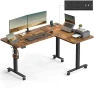 Thumbnail L Shaped Electric Standing Desk — Standing Desk, VASAGLE