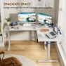 Thumbnail L Shaped Standing Desk with 2 Preset Heights — Standing Desk, Furmax