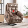 Thumbnail Large Power Lift Recliner Chair with Massage and Heat — Massage Chairs, CANMOV