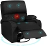 Thumbnail Rocking Recliner Chair with Massage and Heat — Massage Chairs, LAFWELL