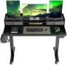 Thumbnail Standing Desk with Drawers, Storage Shelf and Splice Board — Standing Desk, Claiks