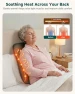 Thumbnail Ultra-Slim Shiatsu Back Massager with Heat, 4D Roller, 10 Massage Nodes — Massage Chairs, Snailax