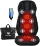 Thumbnail Back Massager with Heat, 8 Vibrating Motors, Massage Chair Pad — Massage Chairs, CooCoCo