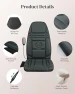 Thumbnail Back Massager with Heat, Targeted Vibration Massage Pad — Massage Chairs, Heycool