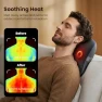 Thumbnail Ezback Plus Shiatsu Massage Pillow with Heat and Remote — Massage Chairs, BOB AND BRAD