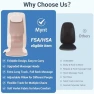 Thumbnail FSA HSA Eligible Back Massager for Chair, Foldable with Soothing Heat, Flexible S-Curve Longer Track, Portable Rolling &... — Massage Chairs, Mynt