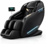 Thumbnail Luxury 4D Zero Gravity Full Body Massage Chair with Heat, Bluetooth & Smart Touch Control — Massage Chairs, Generic