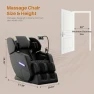 Thumbnail Massage Chair Full Body, Zero Gravity Recliner with Back Heat, 6 Fixed Rollers, Foot Massage, Airbags, Bluetooth,... — Massage Chairs, ficsmate