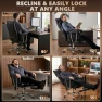Thumbnail Massage Office Chair with 6-Point Vibration — Massage Chairs, HOMCOM