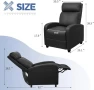 Thumbnail Massage Recliner Chair with Footrest — Massage Chairs, Furniwell