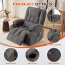 Thumbnail Massage Recliner Chair with Heated Rocking Function — Massage Chairs, MAHOMICO