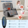 Thumbnail Oversized Wide Recliner Chair with Heat and Vibration Massage — Massage Chairs, GarveeHome