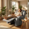 Thumbnail Oversized Wide Recliner Chair with Heat and Vibration Massage — Massage Chairs, GarveeHome