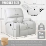 Thumbnail Rocking Recliner Chair with Vibration Massage and Heat — Massage Chairs, LEVELEVE