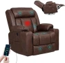 Thumbnail Rocking Recliner Chair with Vibration Massage and Heat — Massage Chairs, LEVELEVE