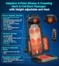 Thumbnail Shiatsu Neck and Back Massager for Chair with Heat, 2 Interchangeable Attachments Full Back Massage Pad Deep Tissue,... — Massage Chairs, RQH