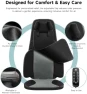 Thumbnail Shiatsu Neck and Back Massager for Chair with Heat, 2 Interchangeable Attachments Full Back Massage Pad Deep Tissue,... — Massage Chairs, RQH