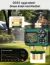 Thumbnail 2 Outlet Sprinkler Timer, Brass Inlet & Outlet — Irrigation System, MOES