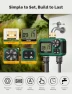 Thumbnail 2 Outlet Sprinkler Timer, Brass Inlet & Outlet — Irrigation System, MOES
